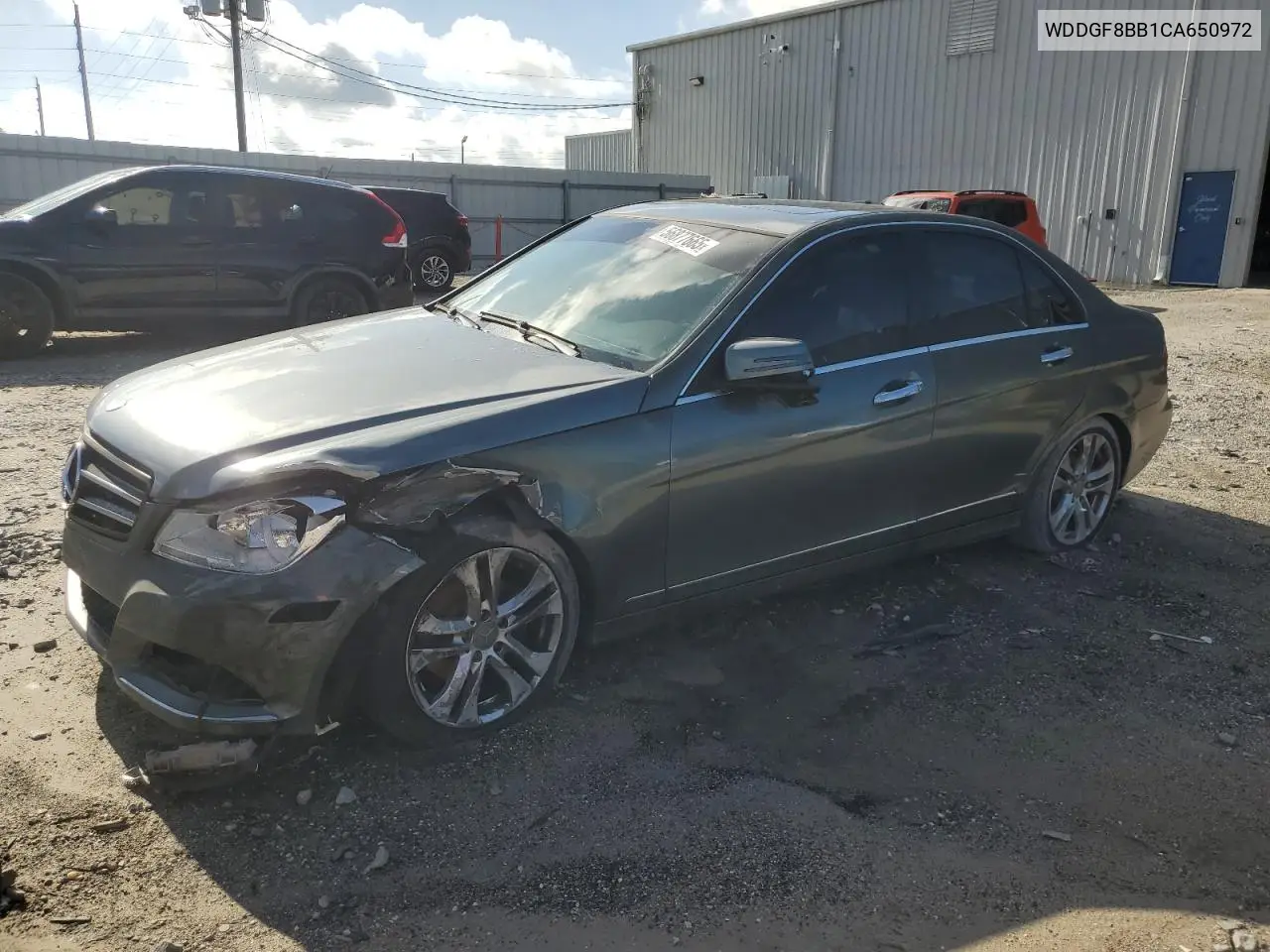 2012 Mercedes-Benz C 300 4Matic VIN: WDDGF8BB1CA650972 Lot: 56877665