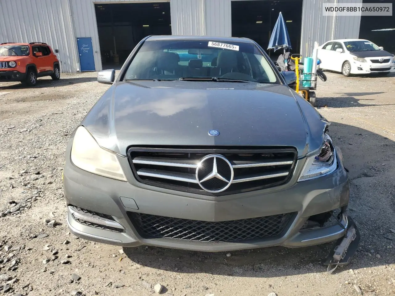 2012 Mercedes-Benz C 300 4Matic VIN: WDDGF8BB1CA650972 Lot: 56877665