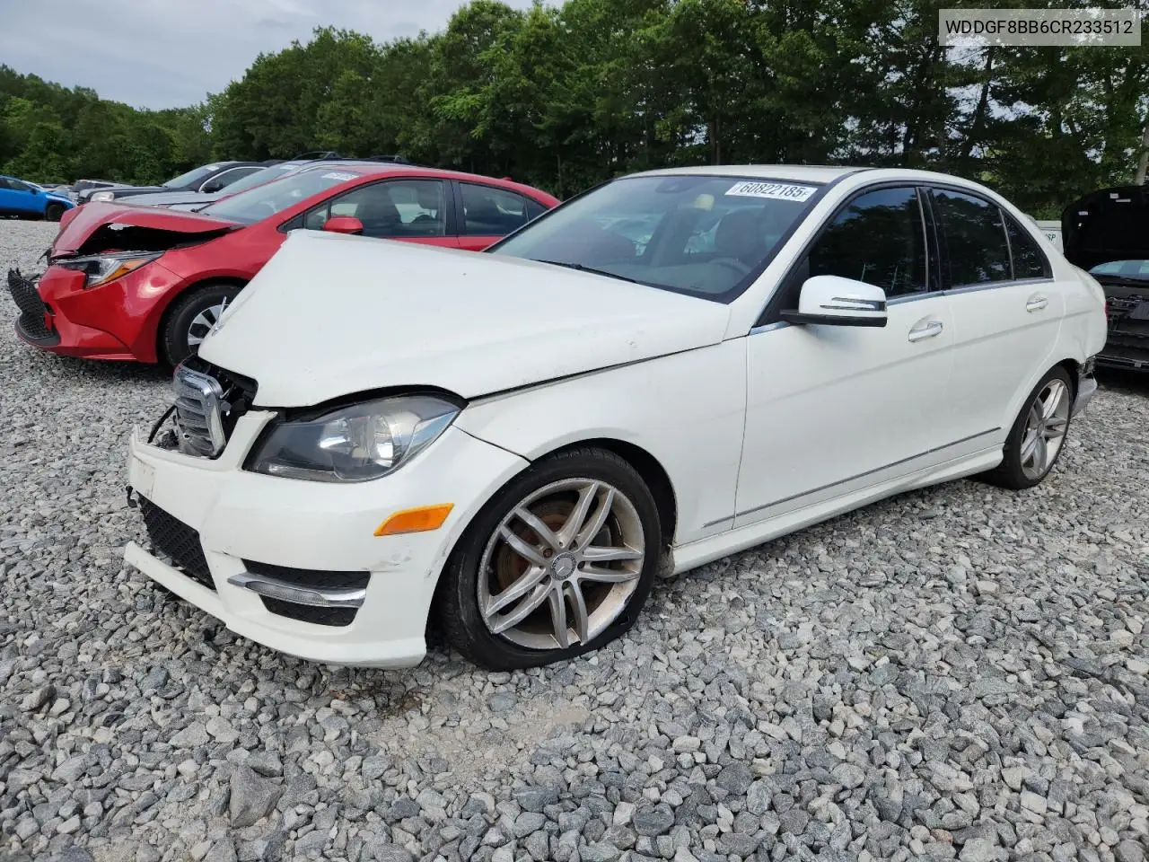 2012 Mercedes-Benz C 300 4Matic VIN: WDDGF8BB6CR233512 Lot: 60822185