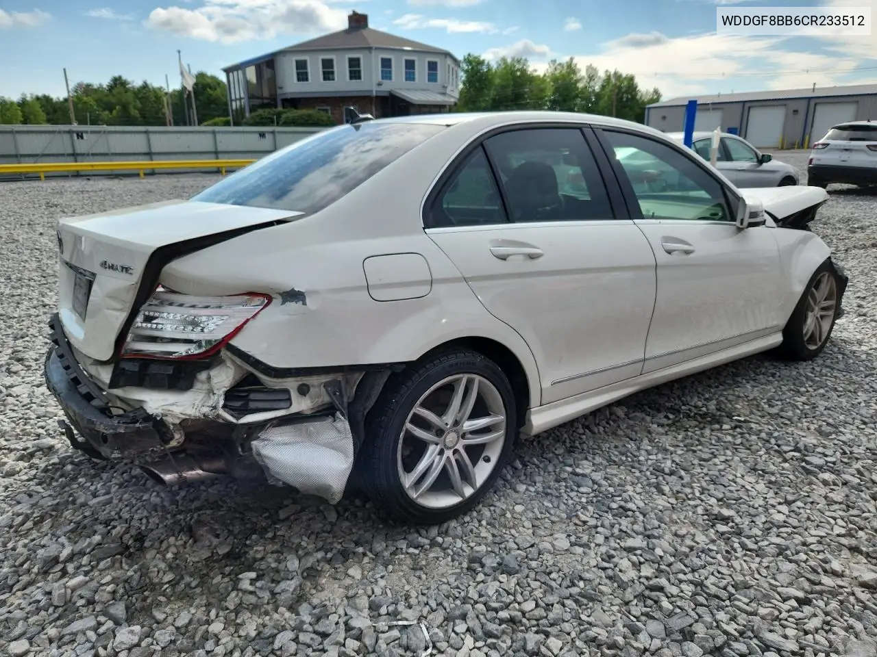 2012 Mercedes-Benz C 300 4Matic VIN: WDDGF8BB6CR233512 Lot: 60822185