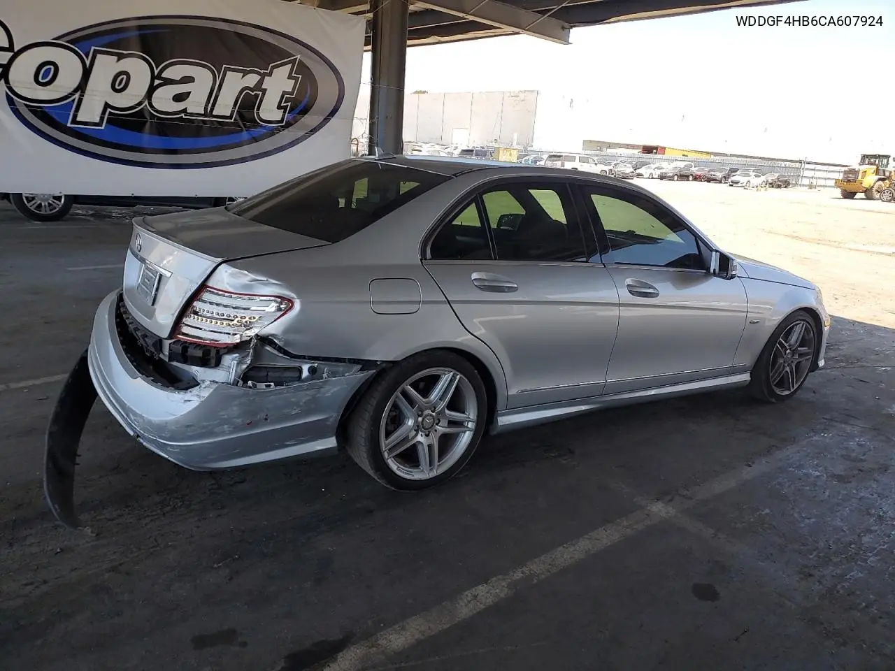 2012 Mercedes-Benz C 250 VIN: WDDGF4HB6CA607924 Lot: 62924855