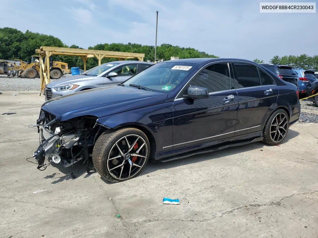 2012 Mercedes-Benz C 300 4Matic VIN: WDDGF8BB4CR230043 Lot: 62987075