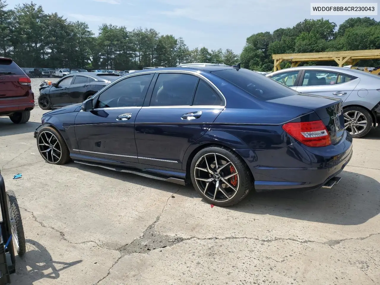 2012 Mercedes-Benz C 300 4Matic VIN: WDDGF8BB4CR230043 Lot: 62987075