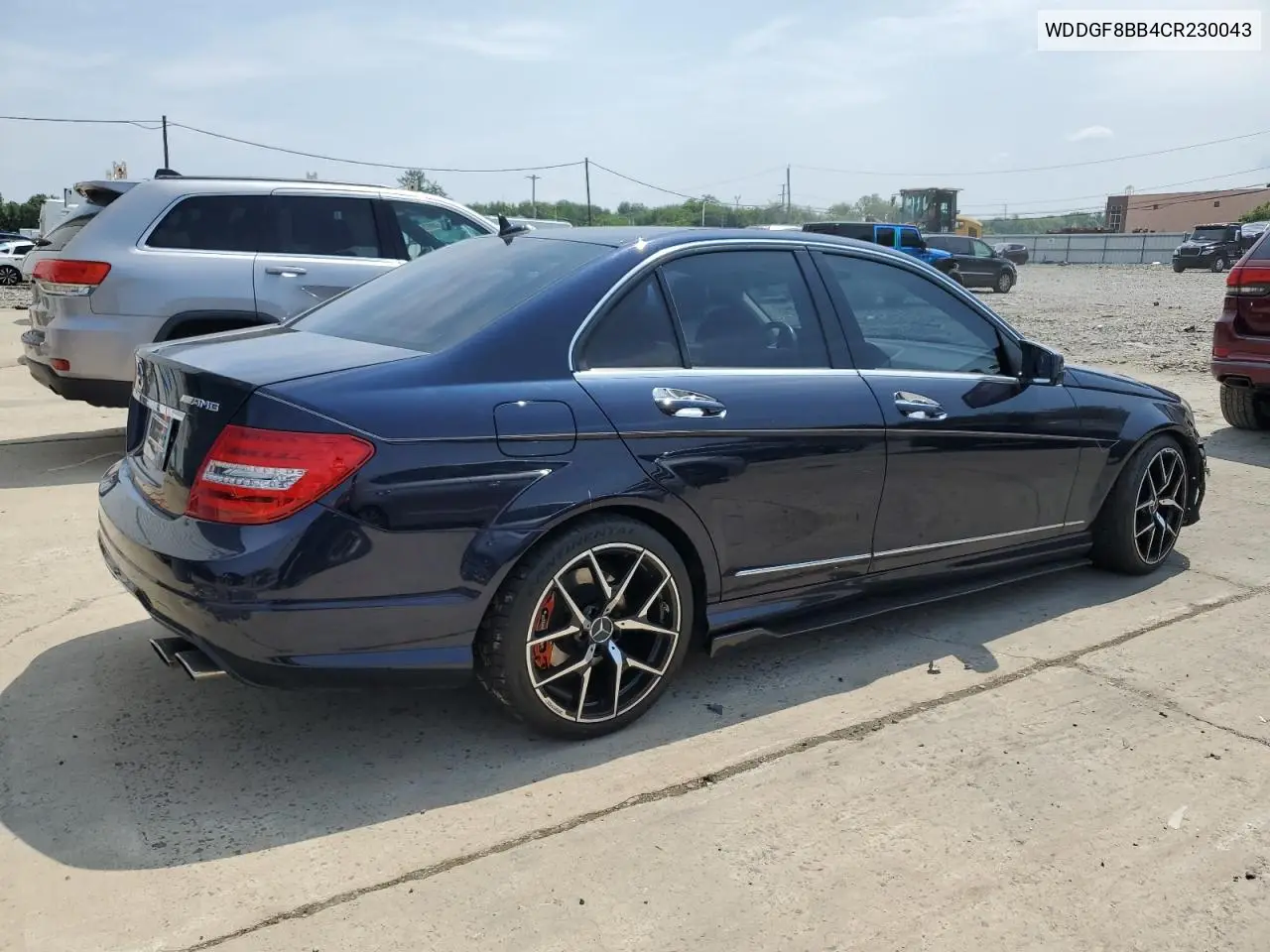 2012 Mercedes-Benz C 300 4Matic VIN: WDDGF8BB4CR230043 Lot: 62987075