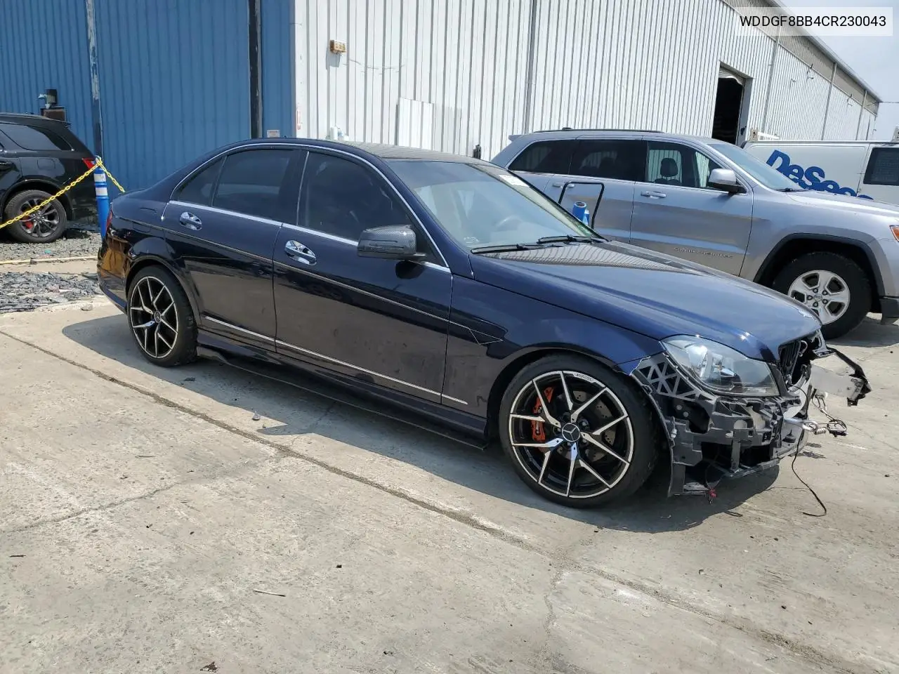 2012 Mercedes-Benz C 300 4Matic VIN: WDDGF8BB4CR230043 Lot: 62987075