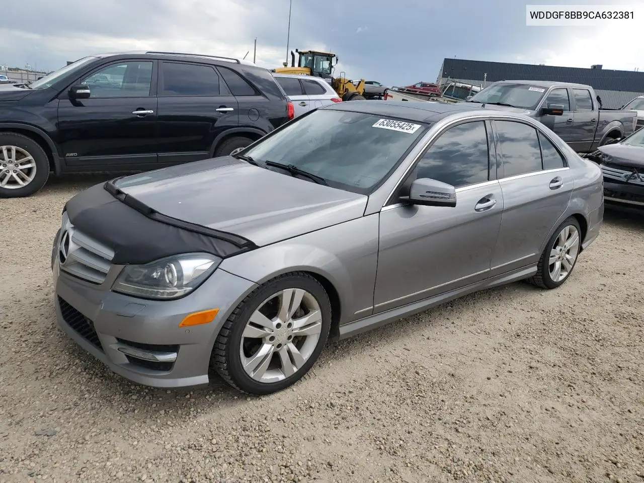 2012 Mercedes-Benz C 300 4Matic VIN: WDDGF8BB9CA632381 Lot: 63055425