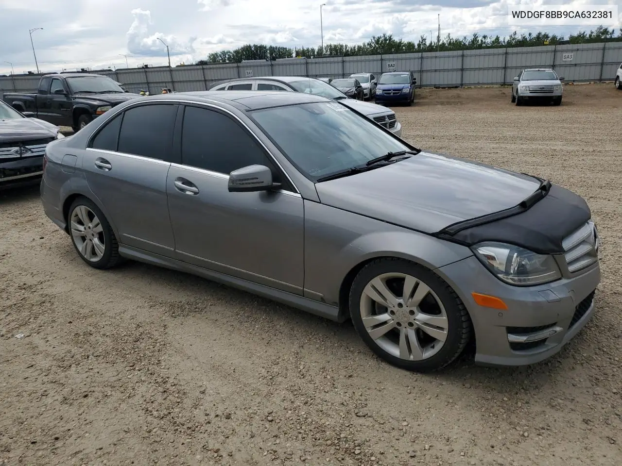 2012 Mercedes-Benz C 300 4Matic VIN: WDDGF8BB9CA632381 Lot: 63055425