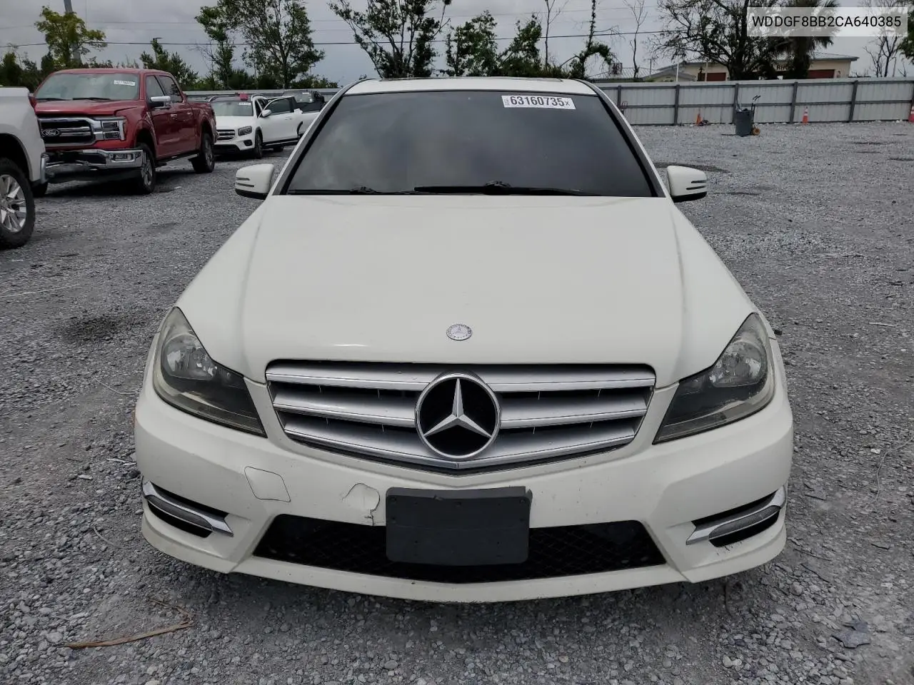 2012 Mercedes-Benz C 300 4Matic VIN: WDDGF8BB2CA640385 Lot: 63160735