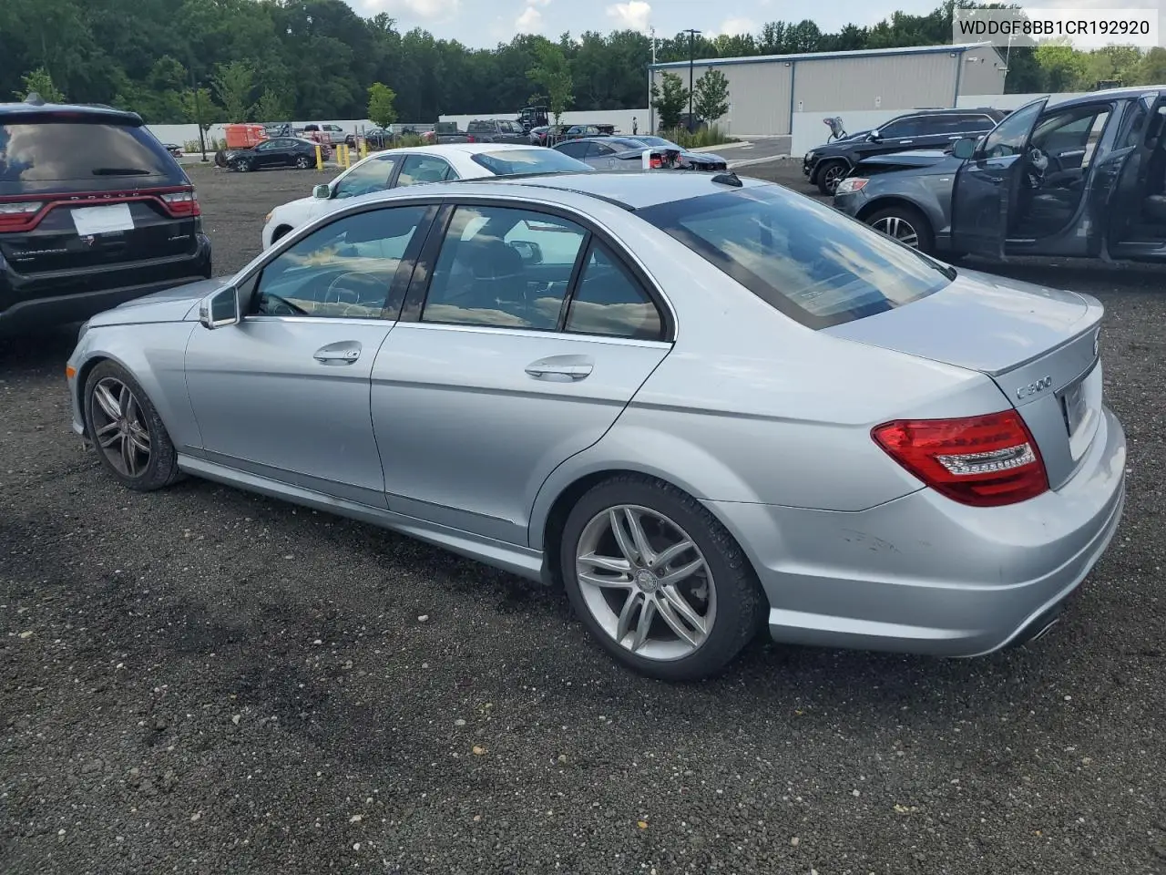 2012 Mercedes-Benz C 300 4Matic VIN: WDDGF8BB1CR192920 Lot: 63982445