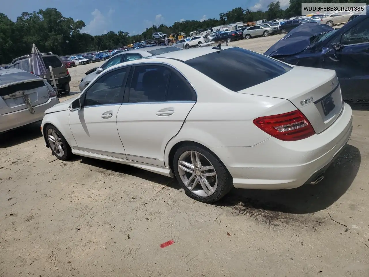 2012 Mercedes-Benz C 300 4Matic VIN: WDDGF8BB8CR201385 Lot: 64089495