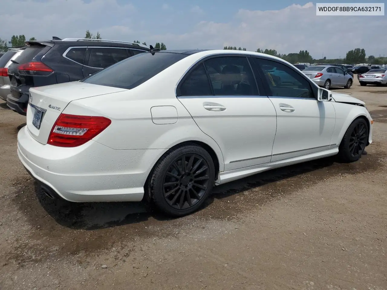 2012 Mercedes-Benz C 300 4Matic VIN: WDDGF8BB9CA632171 Lot: 64392385