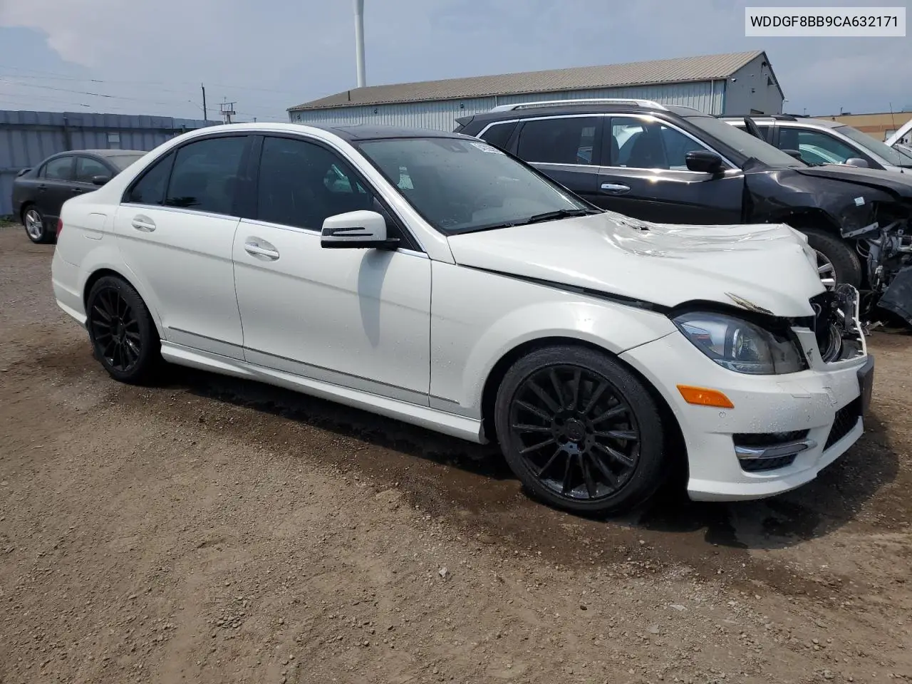 2012 Mercedes-Benz C 300 4Matic VIN: WDDGF8BB9CA632171 Lot: 64392385