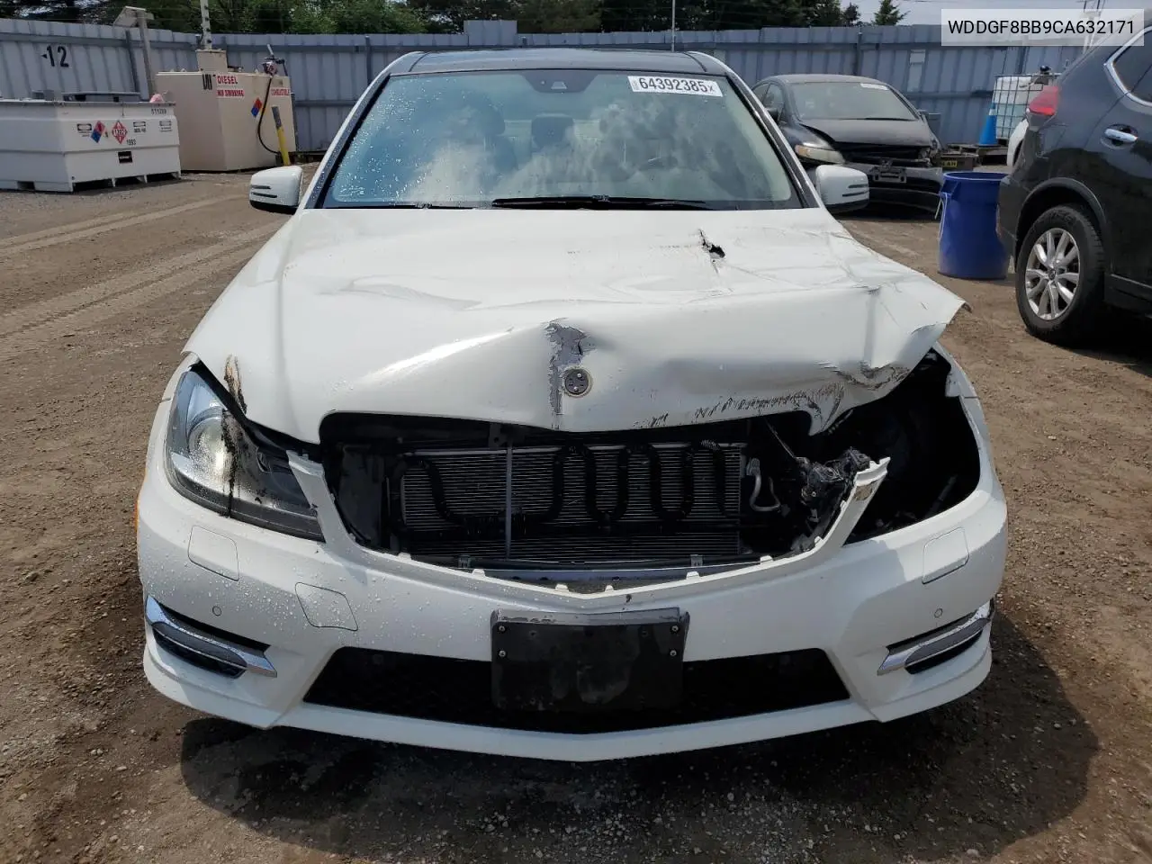 2012 Mercedes-Benz C 300 4Matic VIN: WDDGF8BB9CA632171 Lot: 64392385