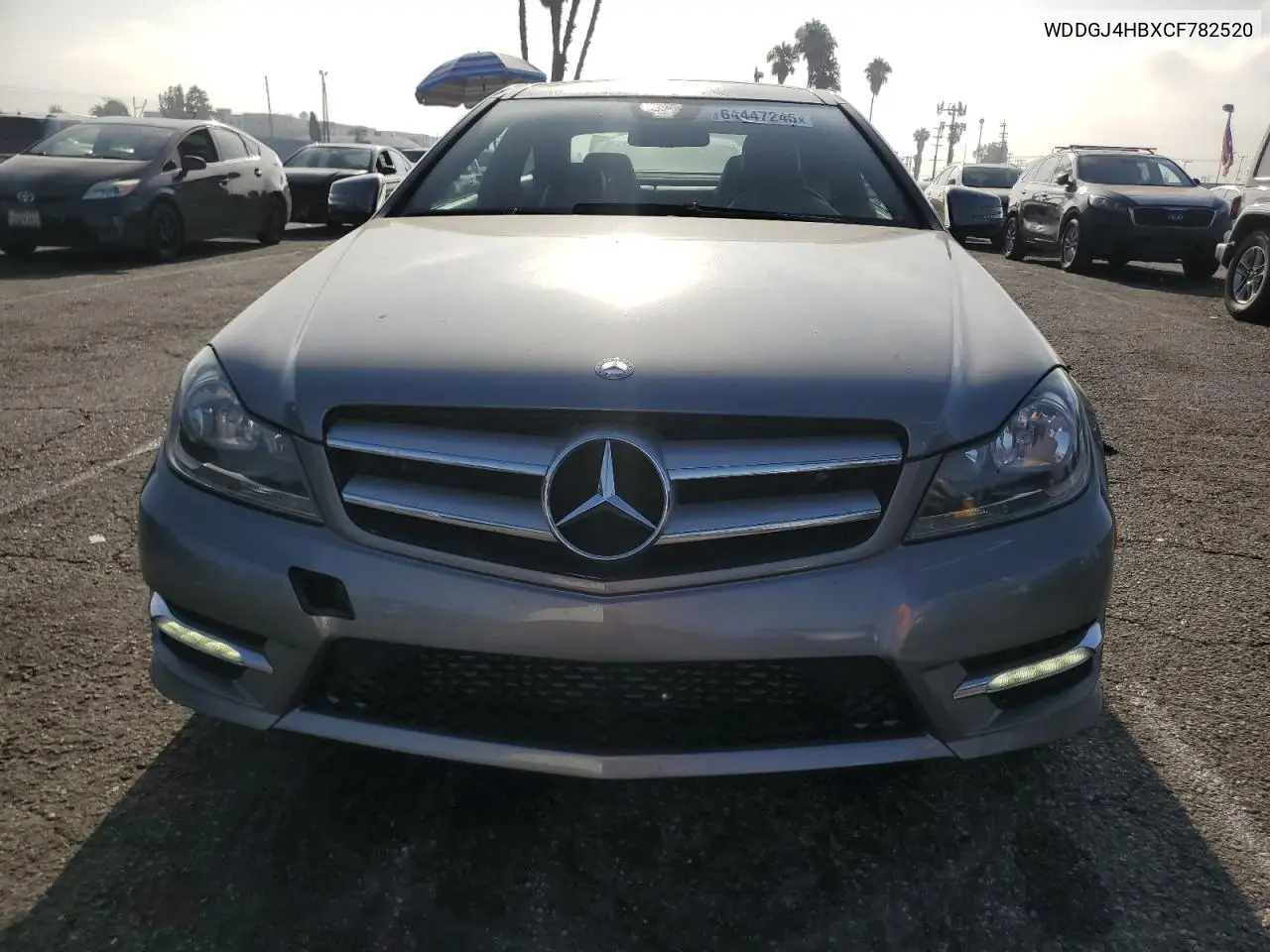 2012 Mercedes-Benz C 250 VIN: WDDGJ4HBXCF782520 Lot: 64447245