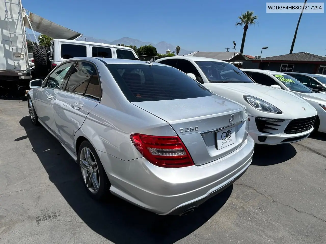 2012 Mercedes-Benz C 250 VIN: WDDGF4HB8CR217294 Lot: 64860895