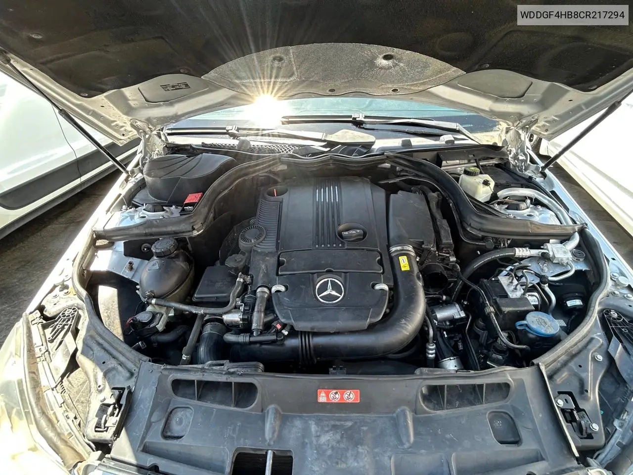 2012 Mercedes-Benz C 250 VIN: WDDGF4HB8CR217294 Lot: 64860895