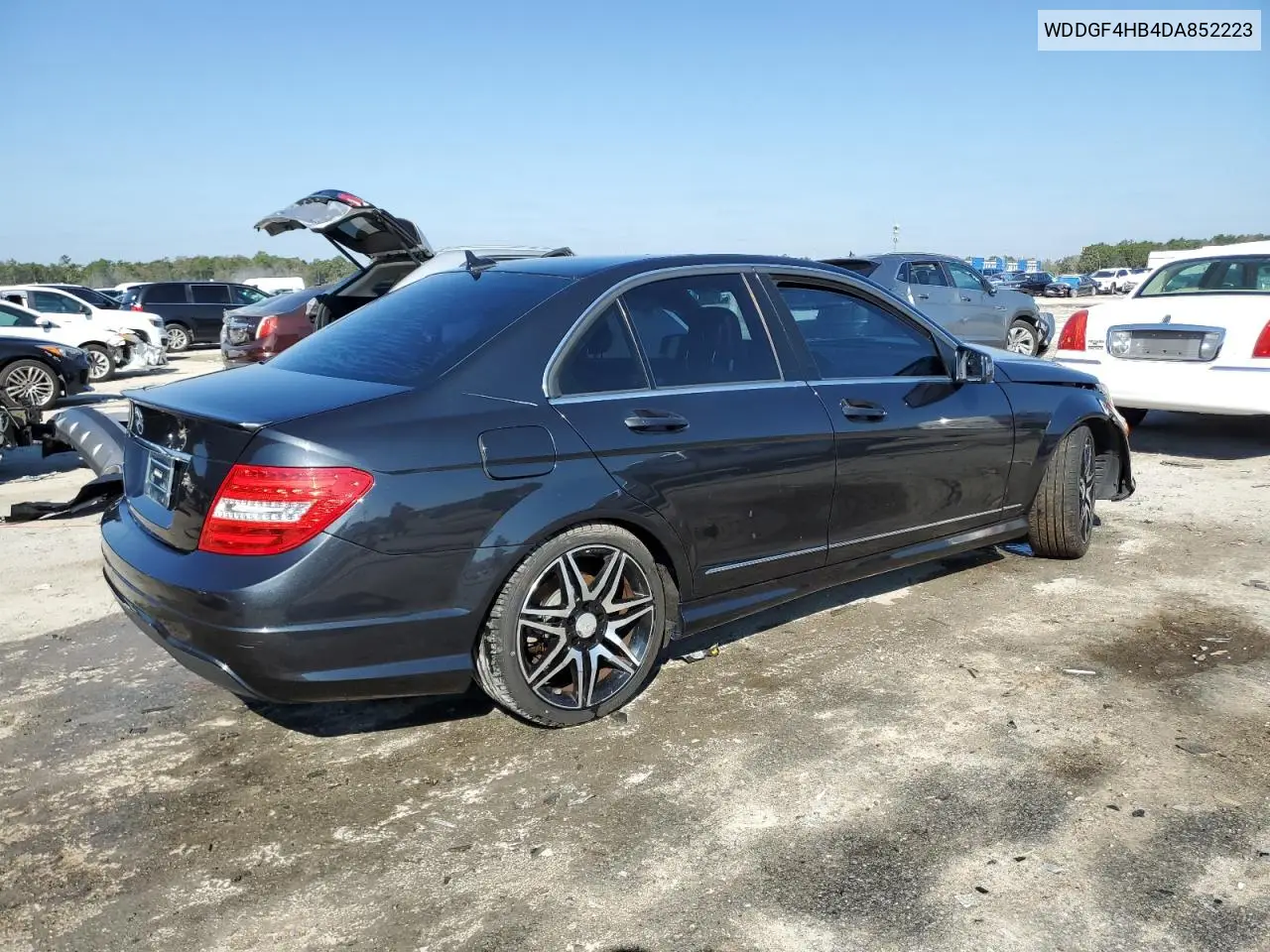 2013 Mercedes-Benz C 250 VIN: WDDGF4HB4DA852223 Lot: 46757365