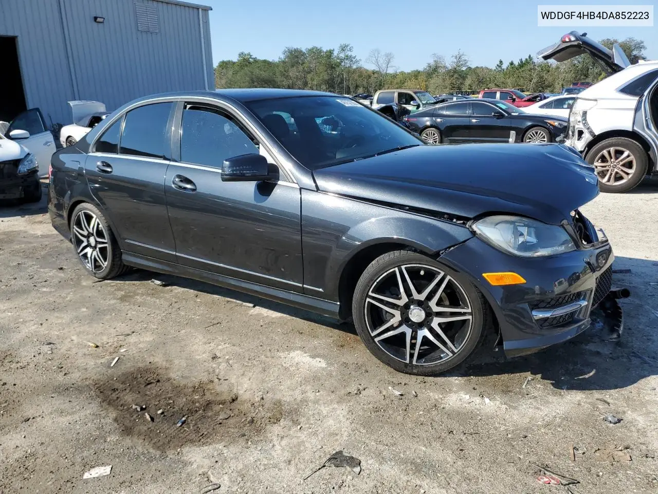2013 Mercedes-Benz C 250 VIN: WDDGF4HB4DA852223 Lot: 46757365