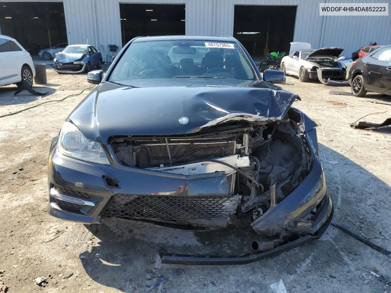 2013 Mercedes-Benz C 250 VIN: WDDGF4HB4DA852223 Lot: 46757365