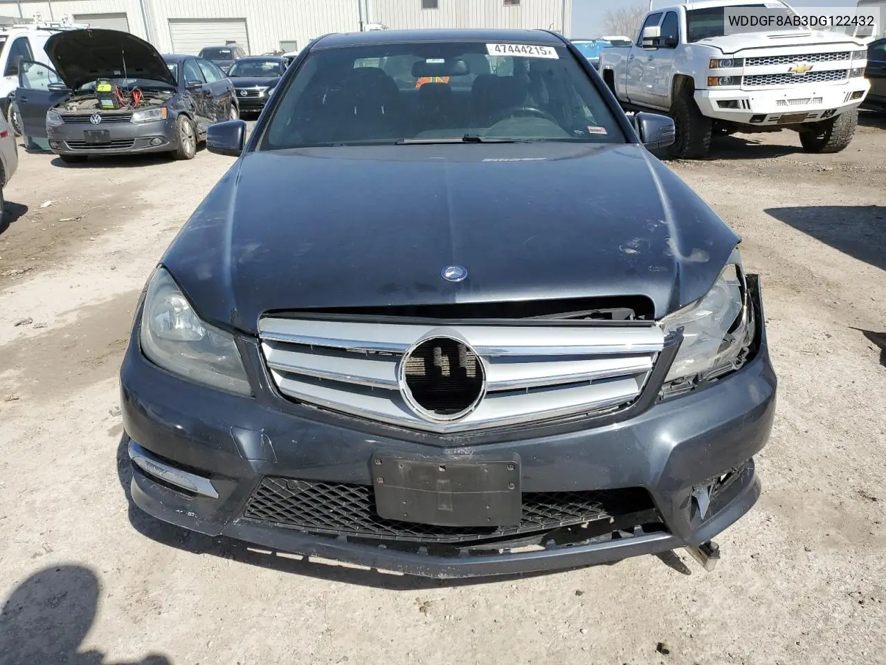 2013 Mercedes-Benz C 300 4Matic VIN: WDDGF8AB3DG122432 Lot: 47444215
