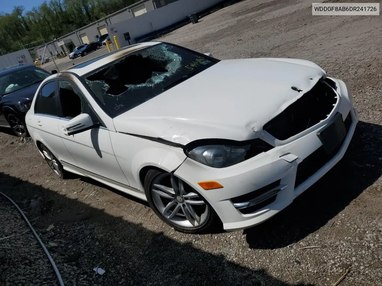 2013 Mercedes-Benz C 300 4Matic VIN: WDDGF8AB6DR241726 Lot: 54554925