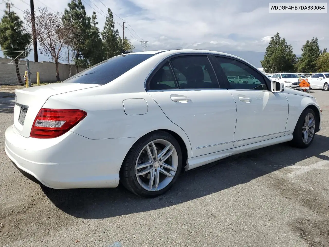 2013 Mercedes-Benz C 250 VIN: WDDGF4HB7DA830054 Lot: 56287075