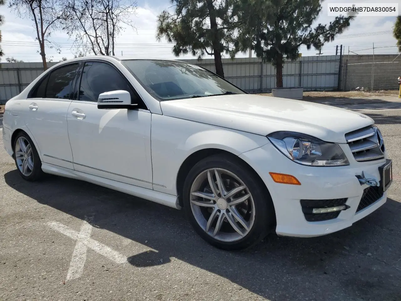 2013 Mercedes-Benz C 250 VIN: WDDGF4HB7DA830054 Lot: 56287075
