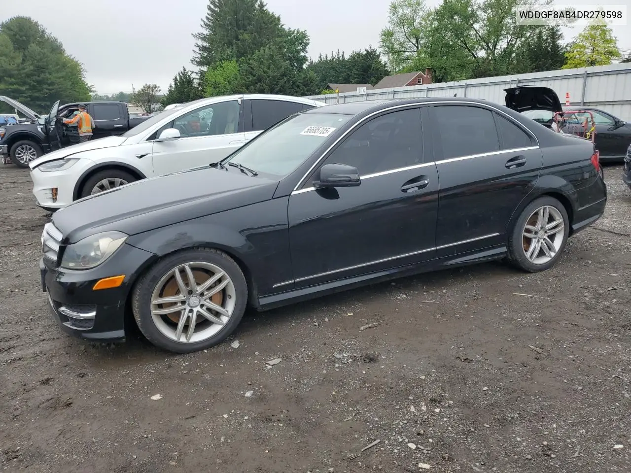 2013 Mercedes-Benz C 300 4Matic VIN: WDDGF8AB4DR279598 Lot: 56685705