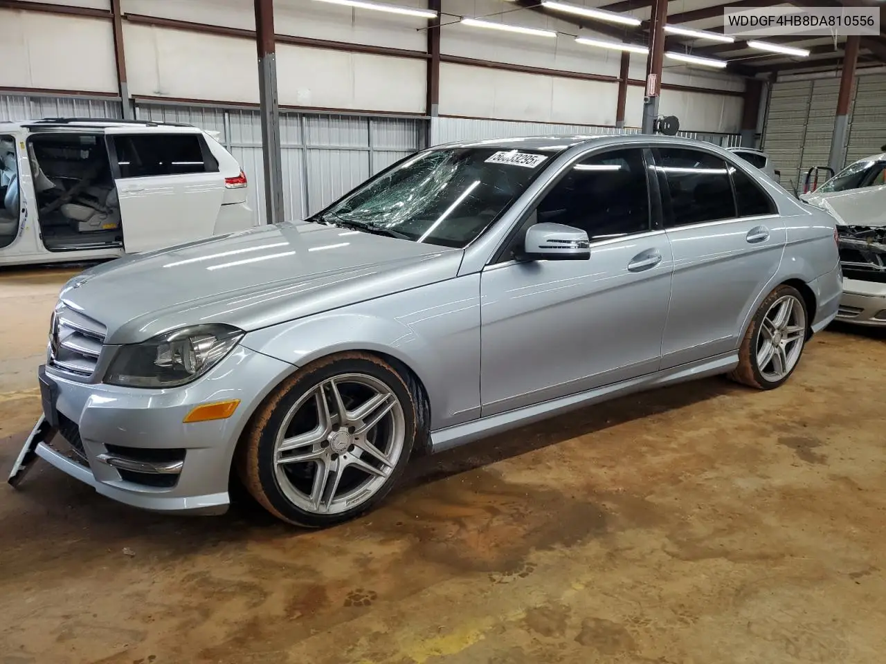 2013 Mercedes-Benz C 250 VIN: WDDGF4HB8DA810556 Lot: 56833295