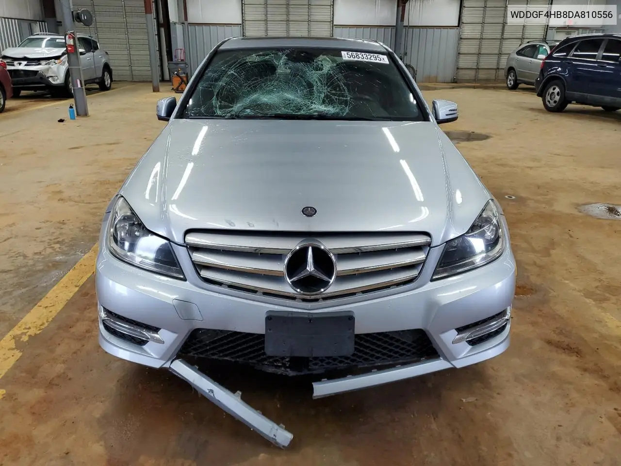 2013 Mercedes-Benz C 250 VIN: WDDGF4HB8DA810556 Lot: 56833295