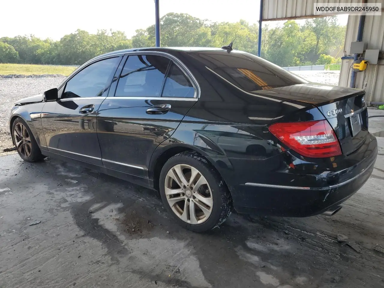 2013 Mercedes-Benz C 300 4Matic VIN: WDDGF8AB9DR245950 Lot: 56881595