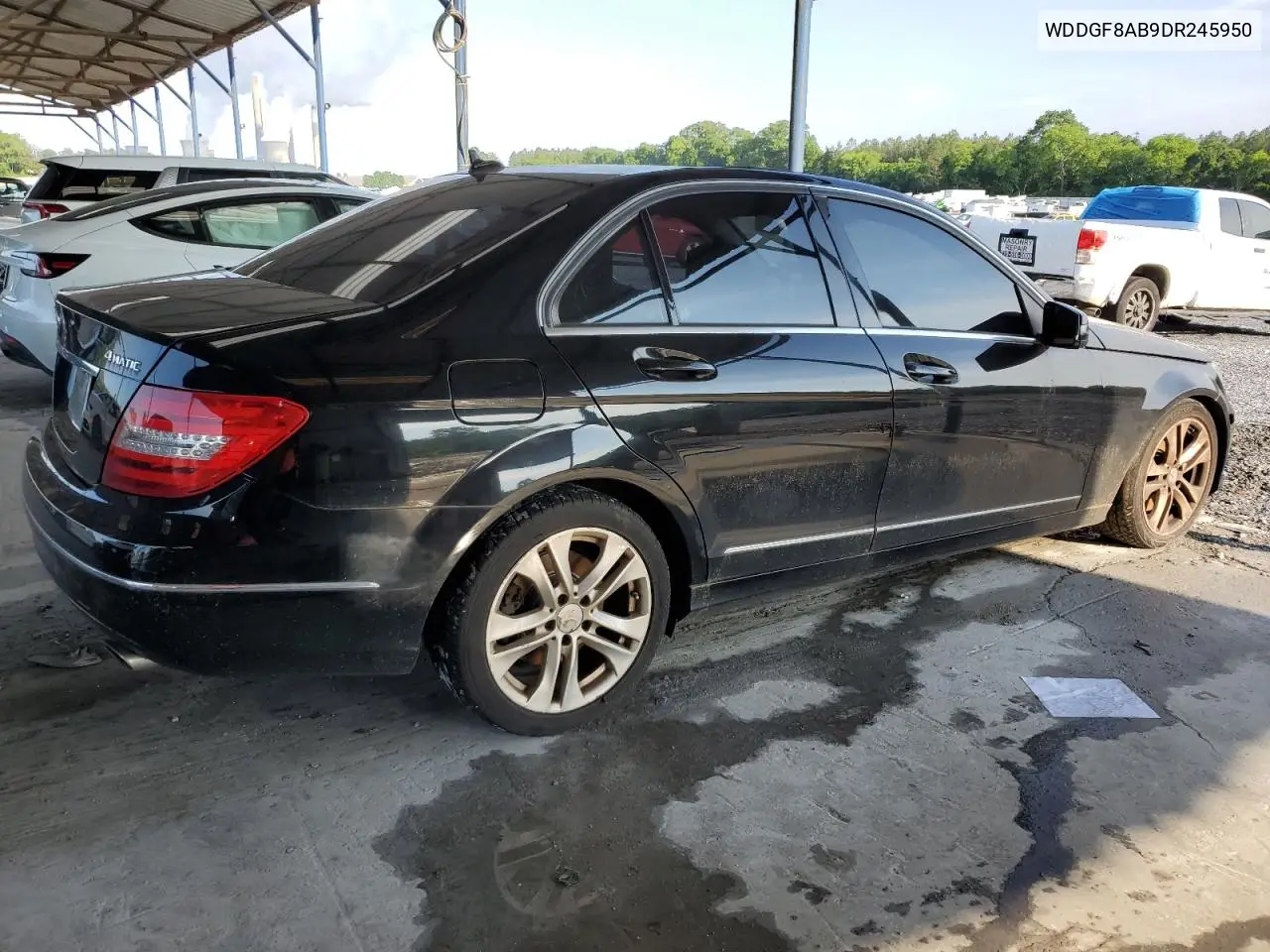 2013 Mercedes-Benz C 300 4Matic VIN: WDDGF8AB9DR245950 Lot: 56881595