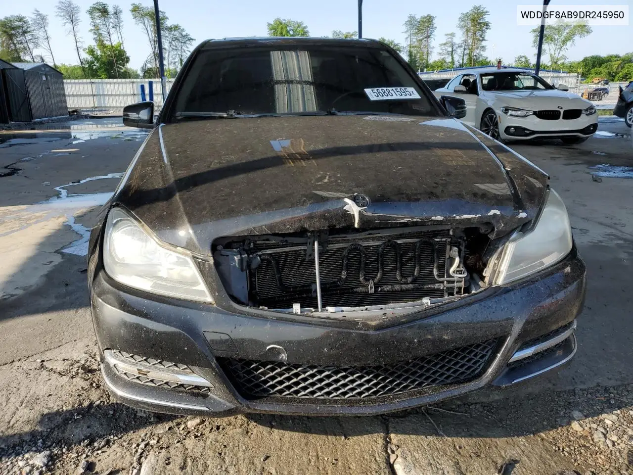 2013 Mercedes-Benz C 300 4Matic VIN: WDDGF8AB9DR245950 Lot: 56881595