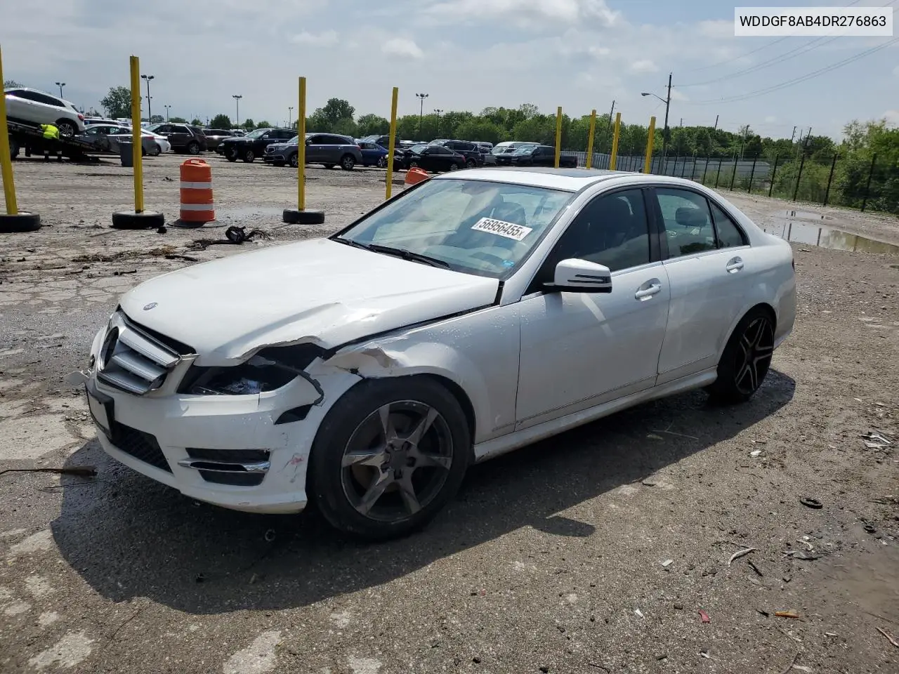 2013 Mercedes-Benz C 300 4Matic VIN: WDDGF8AB4DR276863 Lot: 56956455