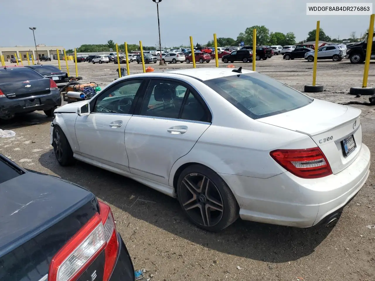 2013 Mercedes-Benz C 300 4Matic VIN: WDDGF8AB4DR276863 Lot: 56956455