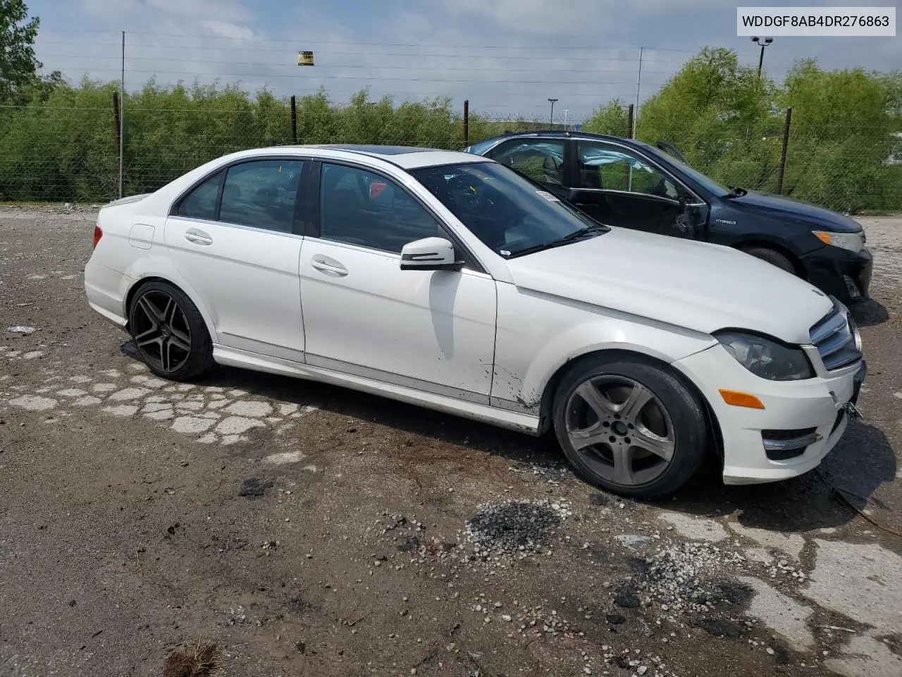 2013 Mercedes-Benz C 300 4Matic VIN: WDDGF8AB4DR276863 Lot: 56956455