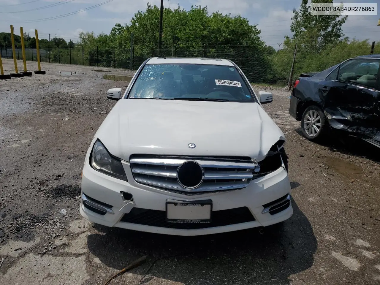 2013 Mercedes-Benz C 300 4Matic VIN: WDDGF8AB4DR276863 Lot: 56956455