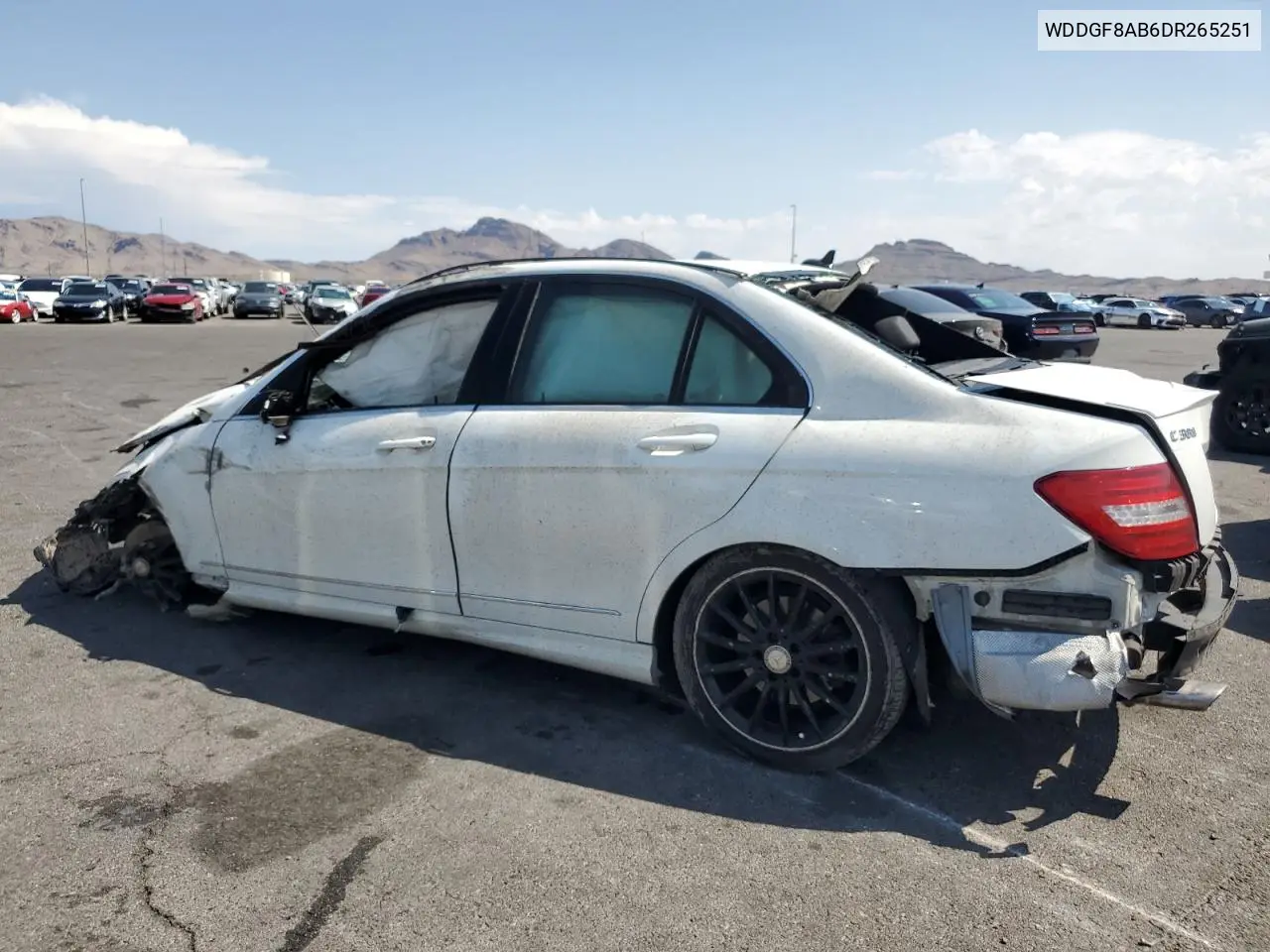 2013 Mercedes-Benz C 300 4Matic VIN: WDDGF8AB6DR265251 Lot: 59912985