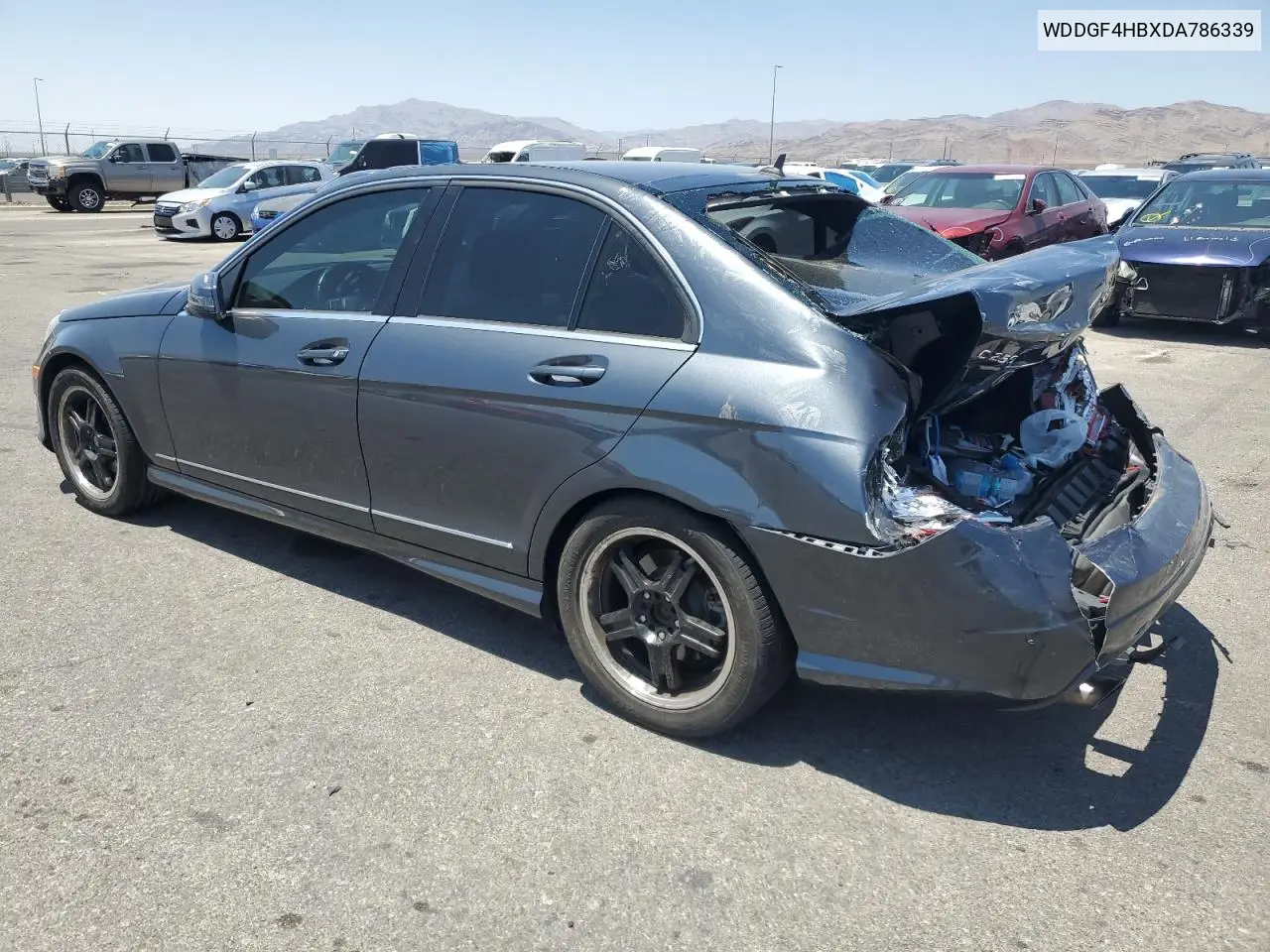 2013 Mercedes-Benz C 250 VIN: WDDGF4HBXDA786339 Lot: 60758555
