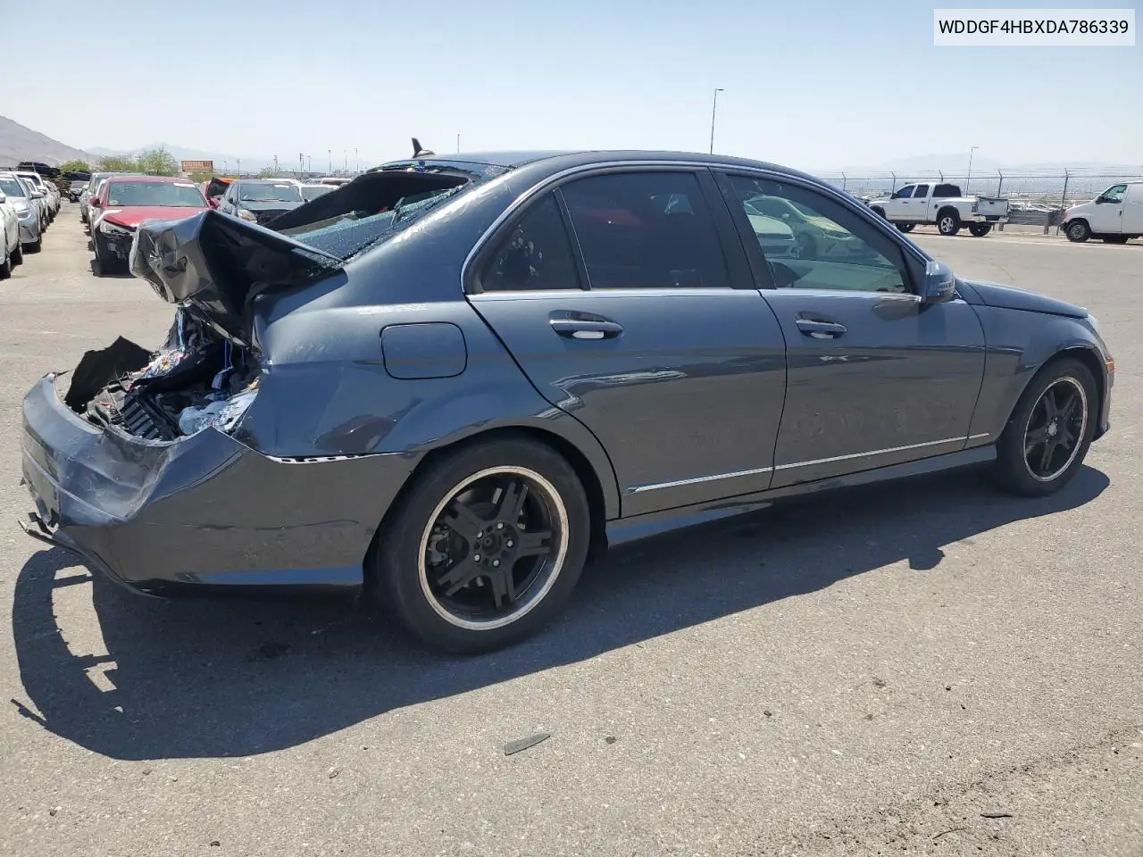 2013 Mercedes-Benz C 250 VIN: WDDGF4HBXDA786339 Lot: 60758555