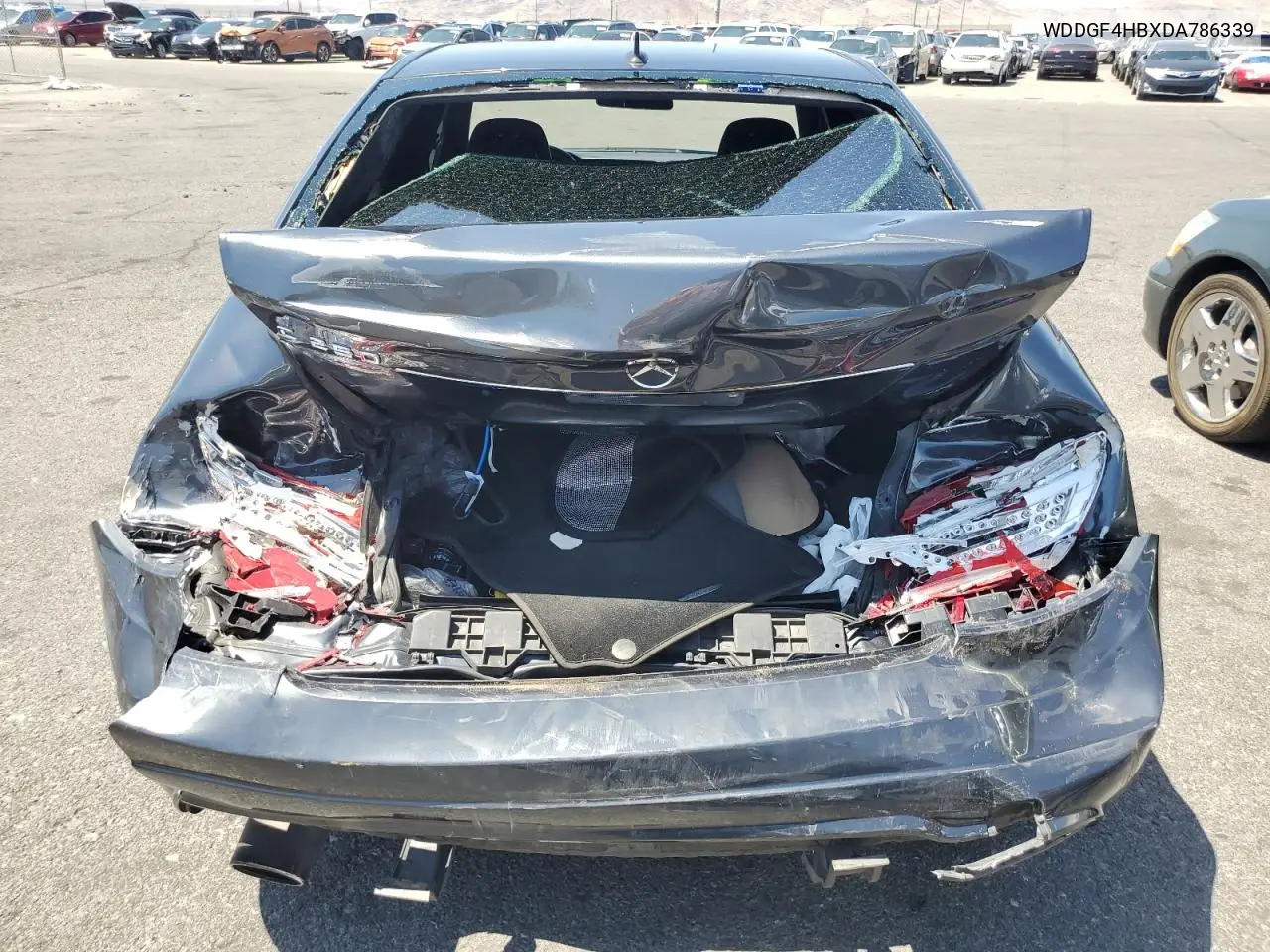 2013 Mercedes-Benz C 250 VIN: WDDGF4HBXDA786339 Lot: 60758555