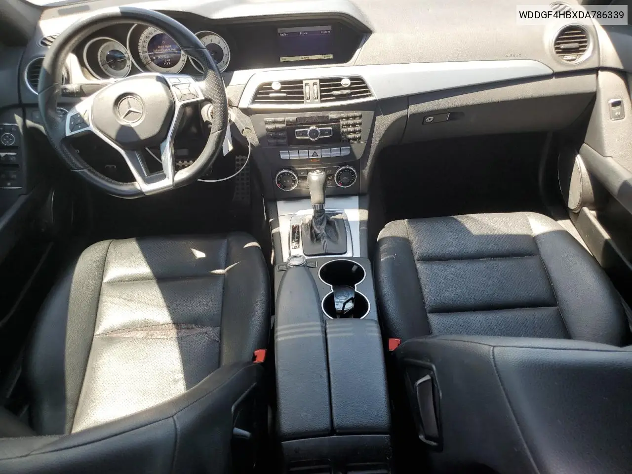 2013 Mercedes-Benz C 250 VIN: WDDGF4HBXDA786339 Lot: 60758555