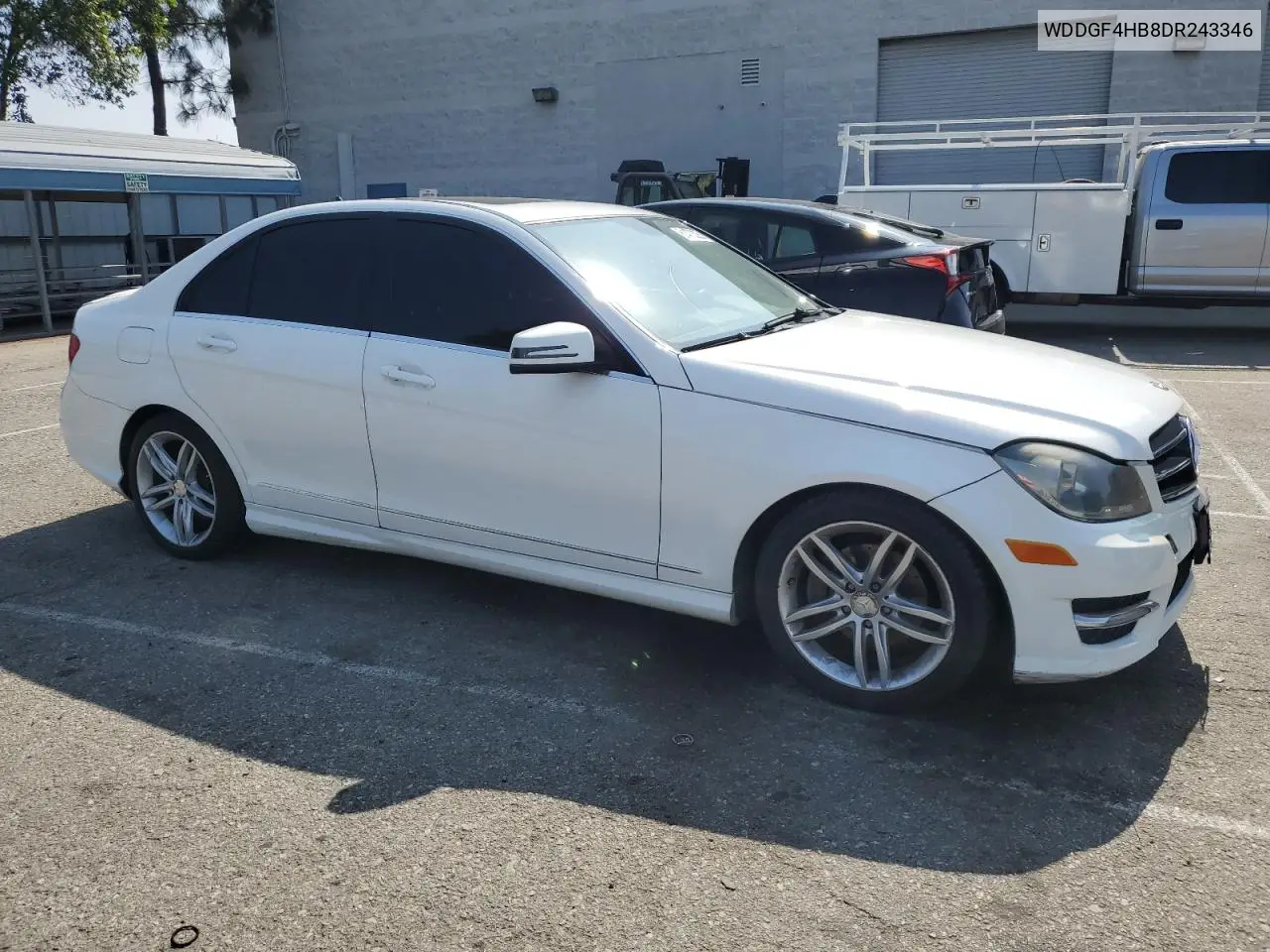 2013 Mercedes-Benz C 250 VIN: WDDGF4HB8DR243346 Lot: 61473325