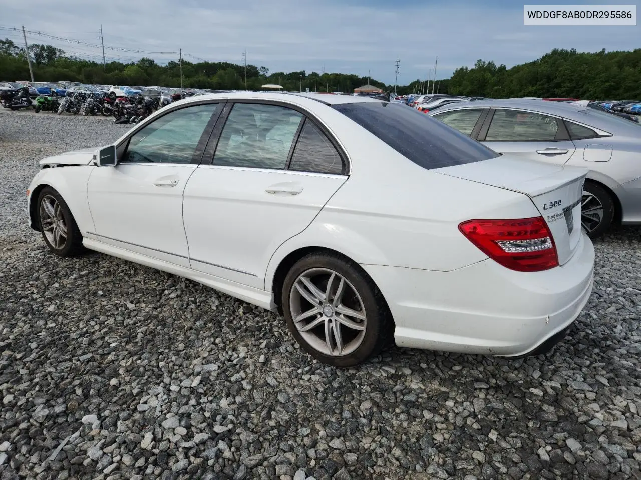 2013 Mercedes-Benz C 300 4Matic VIN: WDDGF8AB0DR295586 Lot: 61838225