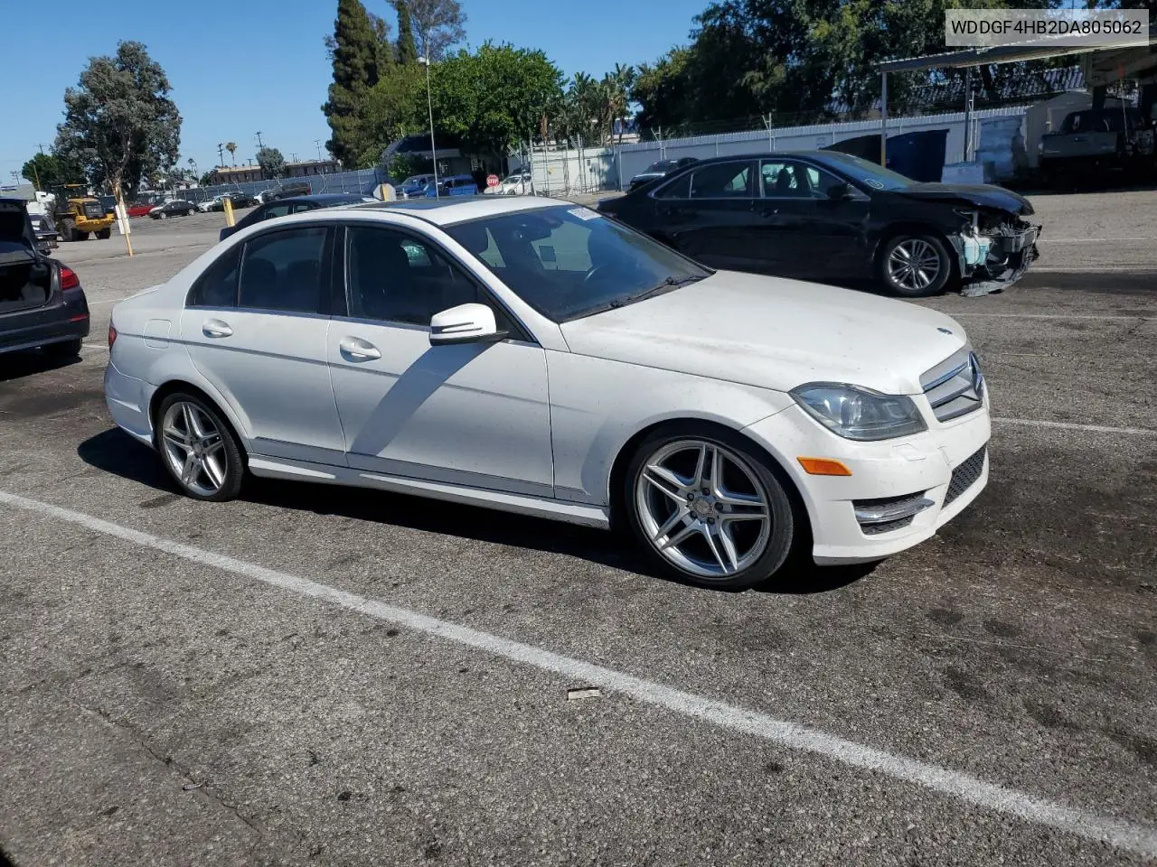2013 Mercedes-Benz C 250 VIN: WDDGF4HB2DA805062 Lot: 62005165
