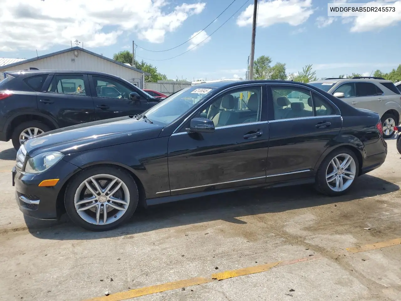2013 Mercedes-Benz C 300 4Matic VIN: WDDGF8AB5DR245573 Lot: 62135345