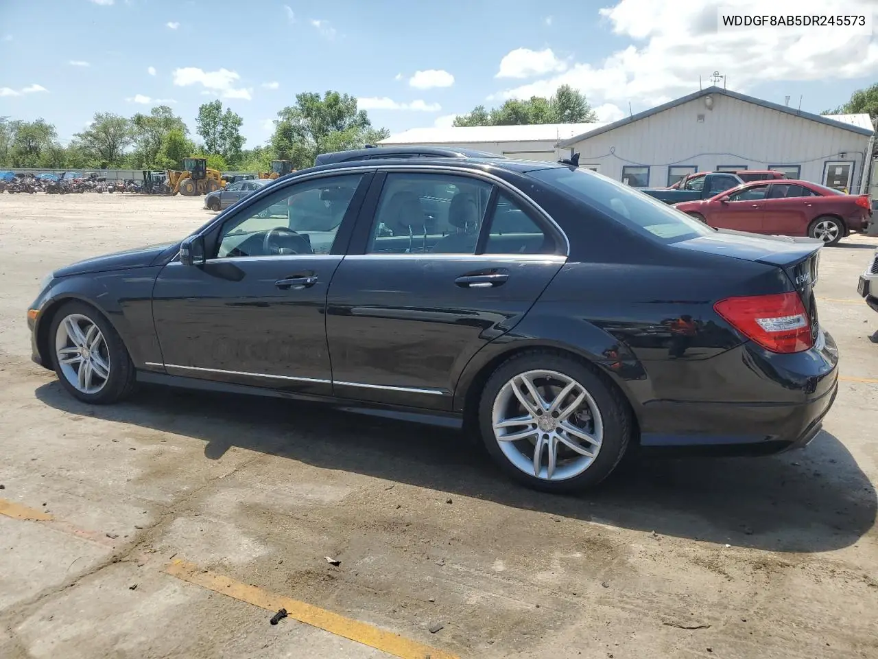 2013 Mercedes-Benz C 300 4Matic VIN: WDDGF8AB5DR245573 Lot: 62135345