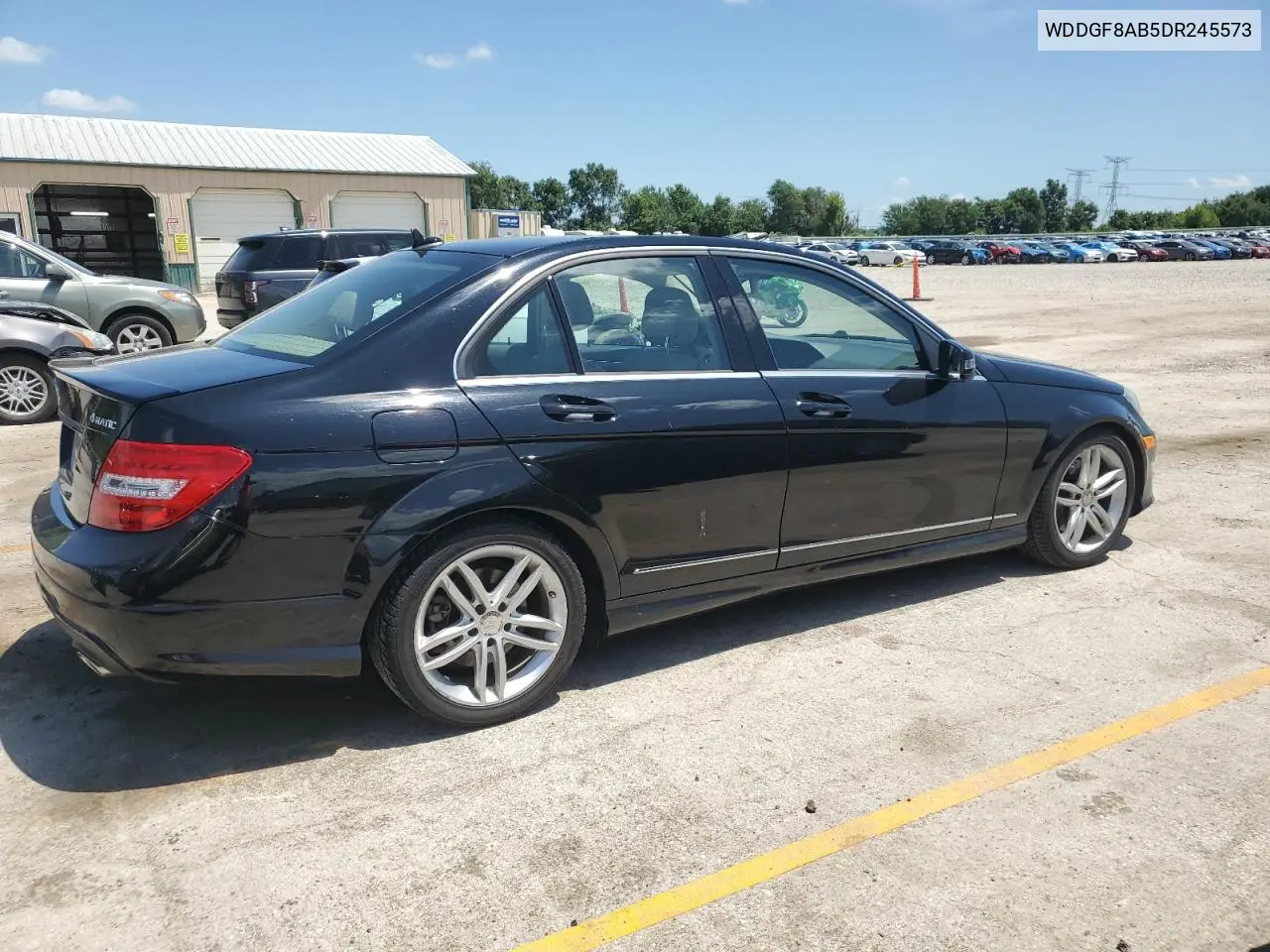 2013 Mercedes-Benz C 300 4Matic VIN: WDDGF8AB5DR245573 Lot: 62135345
