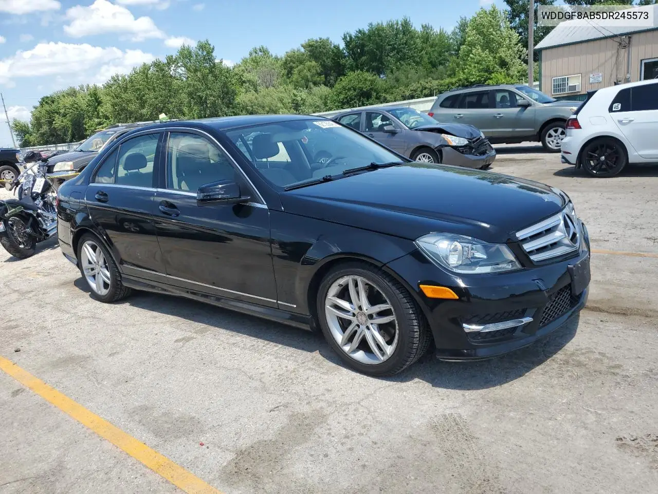 2013 Mercedes-Benz C 300 4Matic VIN: WDDGF8AB5DR245573 Lot: 62135345