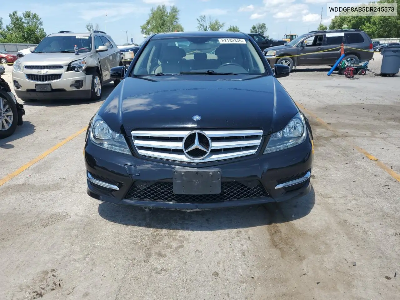 2013 Mercedes-Benz C 300 4Matic VIN: WDDGF8AB5DR245573 Lot: 62135345